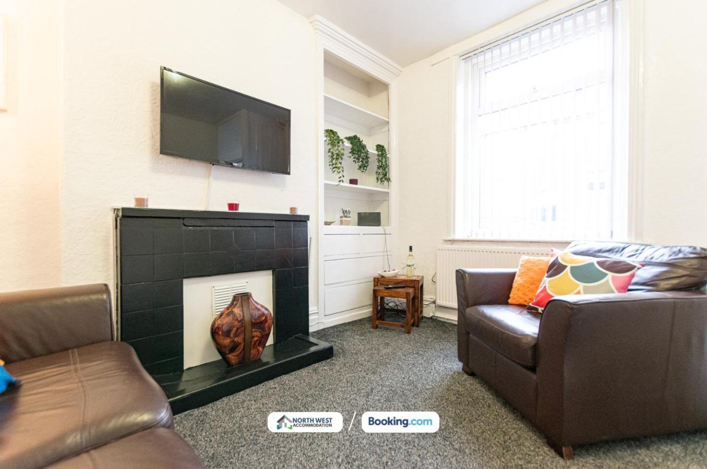 Manchester Work Stays 2Br Home With Parking & Wifi Екстер'єр фото